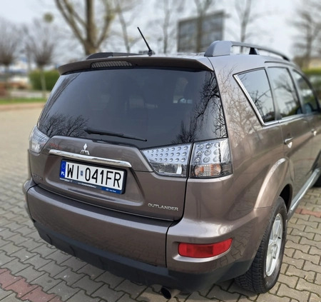 Mitsubishi Outlander cena 35900 przebieg: 204000, rok produkcji 2012 z Warszawa małe 56